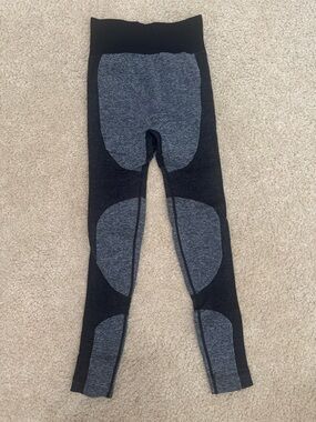 Seamless Black & Heather Gray High-Waist Leggings - Lets Get Serious